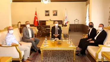 Bakan Yardımcısı Kavaklıoğlu, Belediye Başkanı Savran'ı ziyaret etti