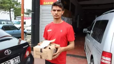 İnternetten aldığı kusurlu kompresörü geri gönderdi, yerine kavun geldi