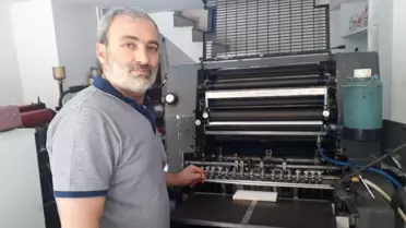 Sandıklı'da matbaalarda 'davetiye' yoğunluğu