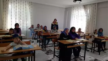 Yalıhüyük'te yaz Kur'an kurslarına talep arttı