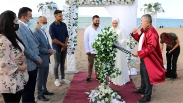 KONYA NİKAH MEMURU BABANIN HEM MUTLU HEM ZOR GÖREVİ