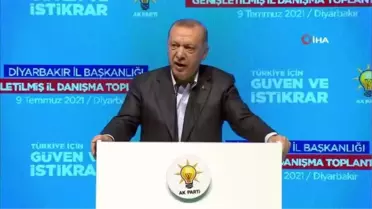 Cumhurbaşkanı Erdoğan: 'Şimdi yeni bir adım atıyorlar, Doğu Masası, Doğu Projesi, yahu neredeydiniz bugüne kadar. Biz bugüne kadar ne Doğudan koptuk...