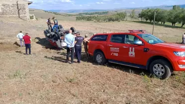 Son dakika... Yakıt ikmal tankı şarampole yuvarlandı: 1 ölü, 1 yaralı