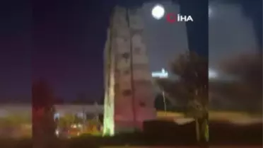 Taksim'de su sarnıcı üzerinde intihar girişimi