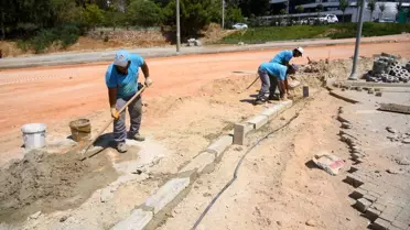 70 kilometrelik asfalta Okurcular'dan başlandı