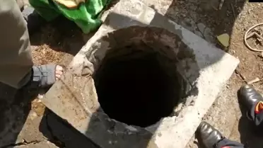Su kuyusuna düşen koyunu kurtarmak isterken canından oldu
