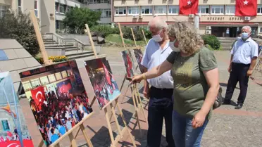 Sinop'ta '15 Temmuz Demokrasi ve Milli Birlik Günü' konulu fotoğraf sergisi açıldı