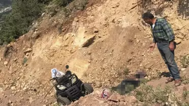 Son dakika haber! Sivas'ta ATV uçuruma devrildi: 1 ölü, 1 yaralı