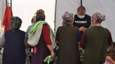 Keşan'da sosyal hizmet çadırı kuruldu