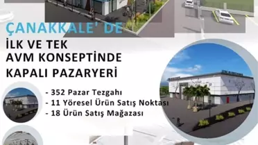 Geyikli kapalı pazar alanına kavuşuyor