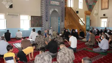 Son dakika haberleri: Hakkari'de şehit Emniyet Müdür Yardımcısı Cevher için mevlit okutuldu