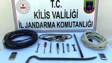 Jandarmadan hırsızlara suçüstü