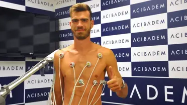 Sivasspor'un yeni transferi Dimitrios Goutas, sağlık kontrolünden geçti