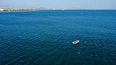 Samatya'da denizde kaybolan genci arama çalışması sürüyor