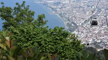 Doğasıyla cezbeden Boztepe'de turist hareketliliği yaşanıyor (2)