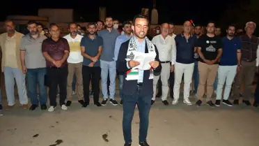 Muş'ta Mescid-i Aksa'ya yapılan baskına tepki