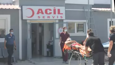 Adana'da denizde boğulma tehlikesi geçiren kişi hastaneye kaldırıldı