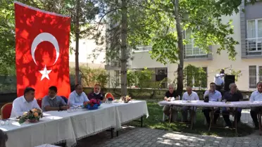 Afşin'de bayramlaşma töreni düzenlendi