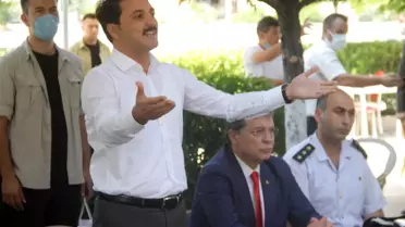 Edremit'te resmi bayramlaşma yapıldı