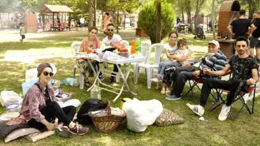 Bayramın son günü piknik alanları doldu taştı