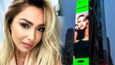 Hadise Times Meydanı'nda!