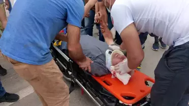 Osmaneli 'de kamyonet ile motosiklet çarpıştı: 1 yaralı