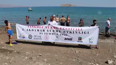 '2. Akdamar Adası Yüzme Festivali' düzenlendi