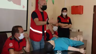 Şanlıurfa Büyükşehir Belediyesinden temel ilk yardım eğitim