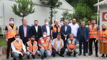 BAKAN KARAİSMAİLOĞLU: AFETİN İZLERİNİ ORTADAN KALDIRMAK ÜZEREYİZ