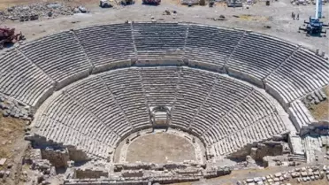 2 bin 200 yıllık antik tiyatronun restorasyonu tamamlandı