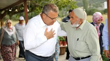 Başkan Çerçi Yuntdağı'nda incelemelerde bulundu