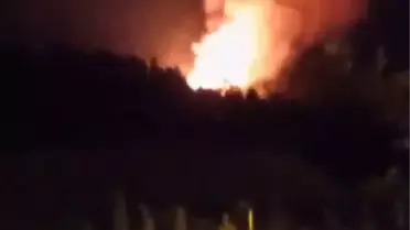 Soma'da orman yangını (1)