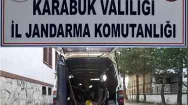 Karabük'te hırsızlık zanlısı 3 kişi tutuklandı