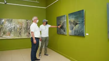 Sencer Gülün sergisi sanatseverlerle buluştu