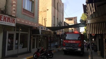 Alaşehir'de ev yangını korkuttu