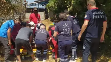 2 kadın soğan sererken çöken çatıdan düştü