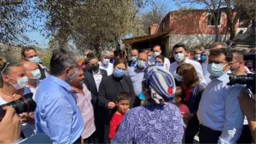 Son dakika haberleri | BAKAN YANIK, ADANA VE OSMANİYE'DEKİ YANGIN BÖLGELERİNDE