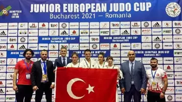 Milli judocular, Gençler Avrupa Judo Kupası'nı 9 madalya ile tamamladı