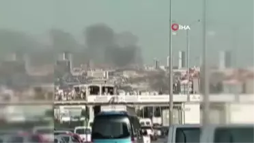 Son dakika... Beylikdüzü'nde sanayi sitesinde yangın