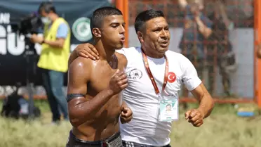 Son dakika haberi... Şahi Spor Kulübü pehlivanı Bayram Gümüşdağ, Tedaş Spor Kulübü'ne transfer oldu