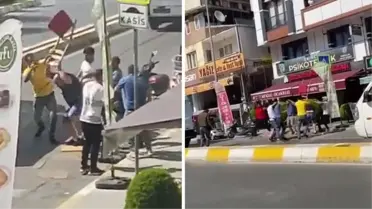 İstanbul'da ortalığı savaş alanına çeviren kavga! Kafasında sandalye kırılan bile var