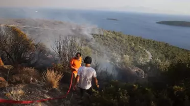 Bodrum Kaymakamı Bekir Yılmaz, yangınla mücadeleyi anlattı