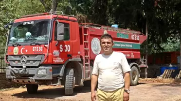 Alevler arasında kalıp arazözünü terk etmeyen operatör: '85 milyonun hakkı var'