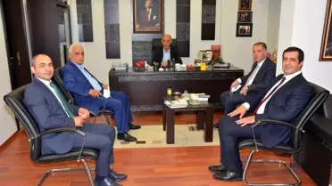 Ziraat Bankası yönetiminden Başkan Yücelik'e ziyaret