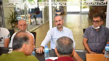 Adalet Bakanı Gül: 'Yanan yerleri yeşillendireceğiz. Asla ve asla hiçbir yapılaşmaya, imara, orman dışı hiçbir amaca kullandırtmayacağız'