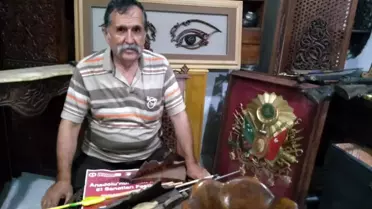 Ahşap oyma sanatını yaşatmaya çalışıyor