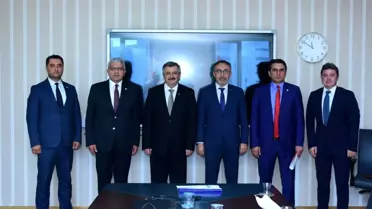 Başkan Küpeli'den Bakan Yardımcısı Büyükdede'ye ziyaret