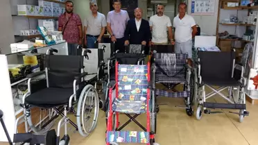 Fransa'dan geldi, onlarca engelli çocuğu sevindirdi