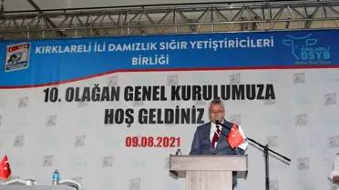 Kırklareli Damızlık Sığır Yetiştiricileri Birliği 10. Olağan Genel Kurulu yapıldı