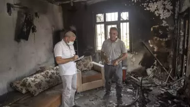 Son dakika haberi... Mersin'de yangının yaraları sarılıyor